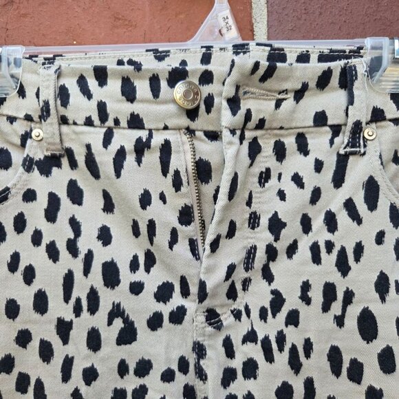 Womens Chico's Animal Print Stretchy Jeans - Size 6 (Chico's Size 0.5R) - Picture 2 of 4